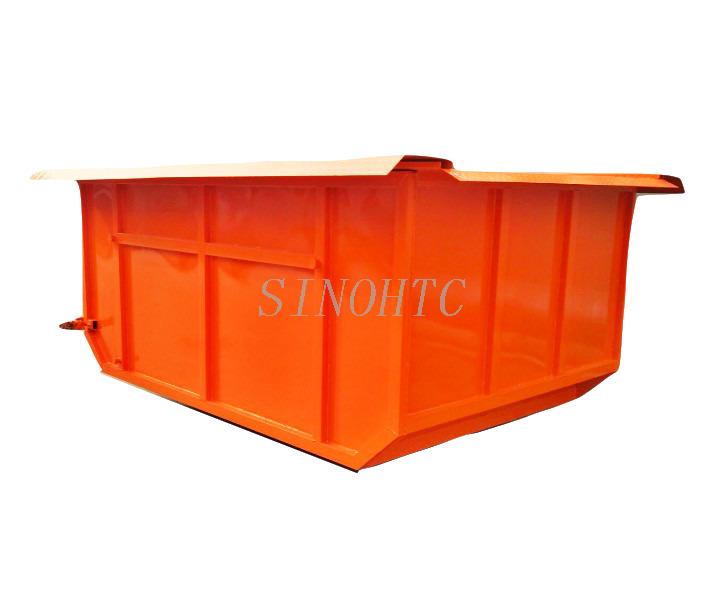 3-6 Tons Skip Load Garbage Truck Using Containers/ Refuse Bins