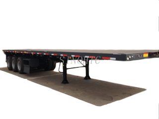 40ft Carrier Cargo And Container Utility Flatbed Container Semi Truck Trailer