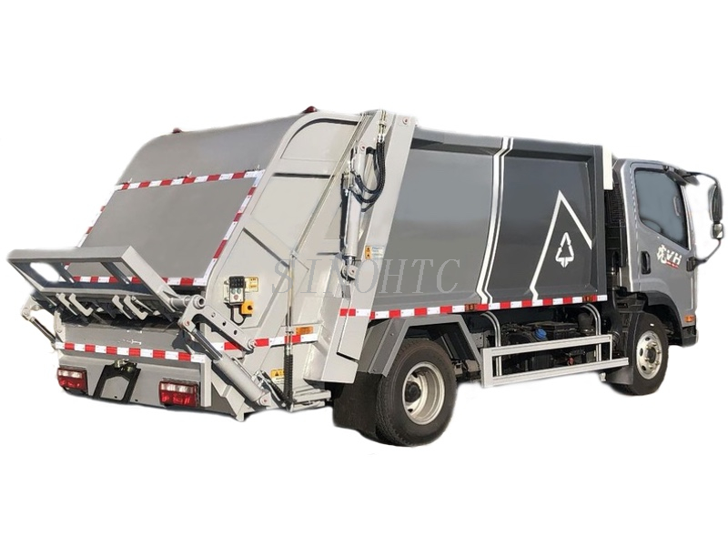 High End FAW 6~8m3 Collecting Refuse Compactor Type Garbage Truck