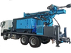 Water Well Drill Machine With Hammers Mounted on DTH Hydraulic Drilling Truck